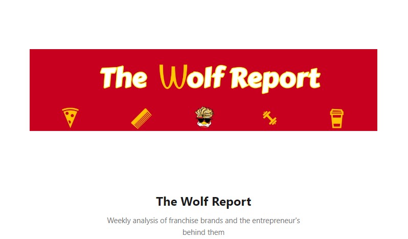 Wolf Report Screen Shot